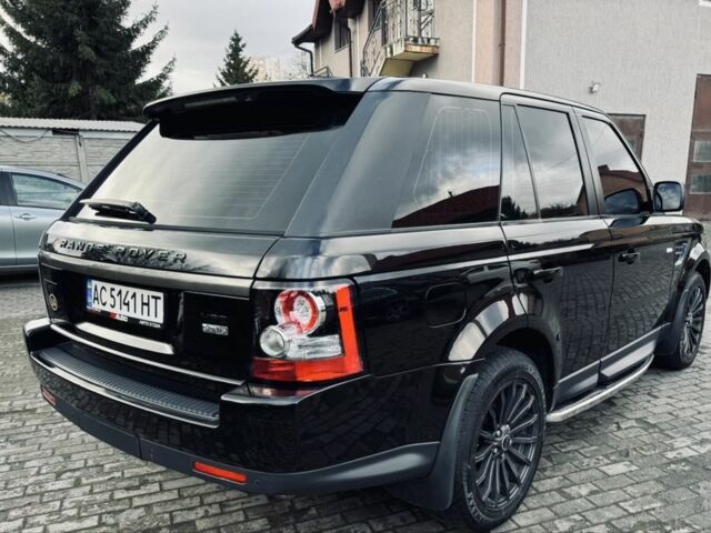 Черный Ленд Ровер Рендж Ровер Спорт, объемом двигателя 3 л и пробегом 240 тыс. км за 15000 $, фото 10 на Automoto.ua