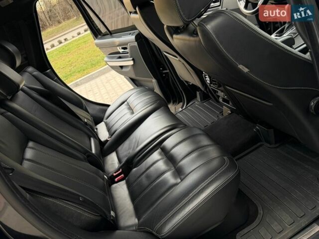 Черный Ленд Ровер Рендж Ровер Спорт, объемом двигателя 5 л и пробегом 215 тыс. км за 15500 $, фото 29 на Automoto.ua