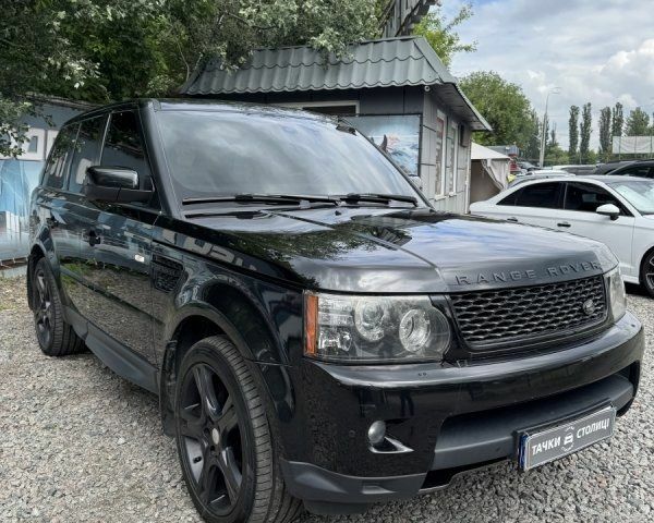 Чорний Ленд Ровер Range Rover Sport, об'ємом двигуна 3 л та пробігом 212 тис. км за 18200 $, фото 2 на Automoto.ua