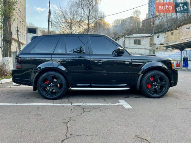 Чорний Ленд Ровер Range Rover Sport, об'ємом двигуна 5 л та пробігом 188 тис. км за 22500 $, фото 12 на Automoto.ua