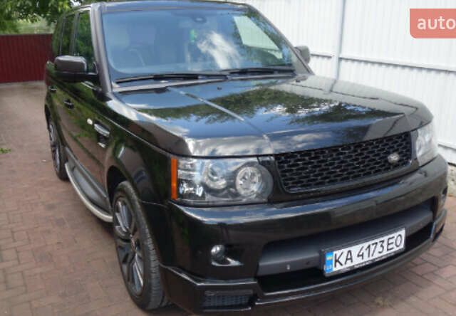 Черный Ленд Ровер Рендж Ровер Спорт, объемом двигателя 5 л и пробегом 119 тыс. км за 18500 $, фото 2 на Automoto.ua