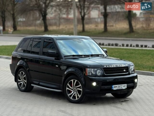 Черный Ленд Ровер Рендж Ровер Спорт, объемом двигателя 5 л и пробегом 215 тыс. км за 15500 $, фото 5 на Automoto.ua
