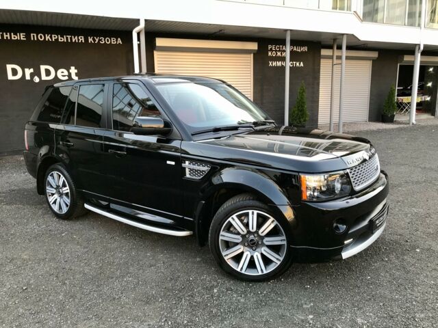 Чорний Ленд Ровер Range Rover Sport, об'ємом двигуна 5 л та пробігом 100 тис. км за 31500 $, фото 12 на Automoto.ua