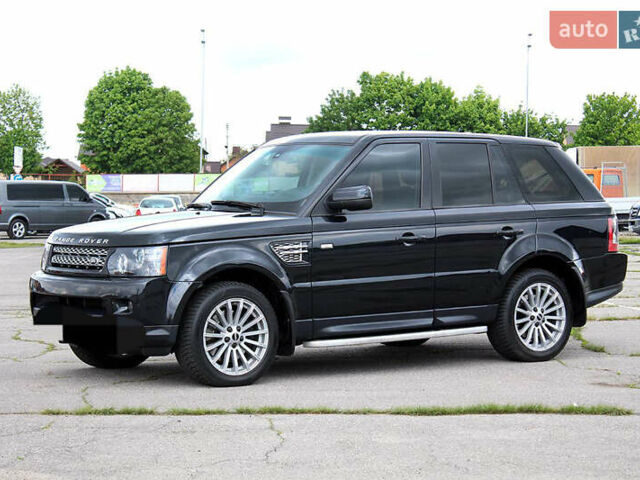 Черный Ленд Ровер Рендж Ровер Спорт, объемом двигателя 3 л и пробегом 191 тыс. км за 16800 $, фото 1 на Automoto.ua