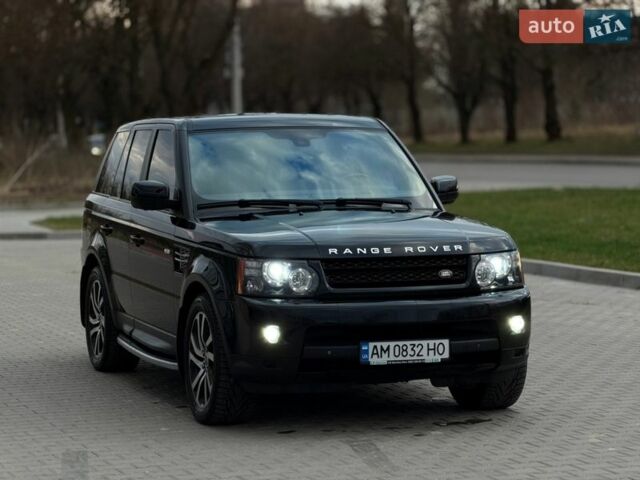 Черный Ленд Ровер Рендж Ровер Спорт, объемом двигателя 5 л и пробегом 215 тыс. км за 15500 $, фото 9 на Automoto.ua