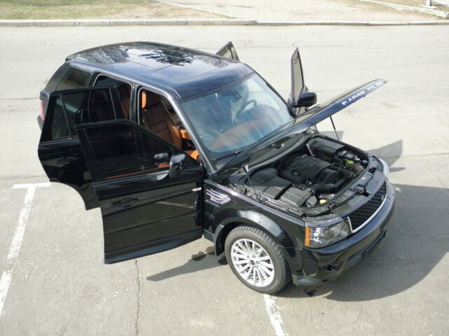 Чорний Ленд Ровер Range Rover Sport, об'ємом двигуна 3 л та пробігом 90 тис. км за 35900 $, фото 1 на Automoto.ua