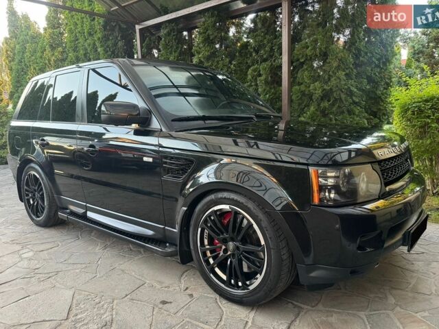 Чорний Ленд Ровер Range Rover Sport, об'ємом двигуна 5 л та пробігом 195 тис. км за 14000 $, фото 16 на Automoto.ua
