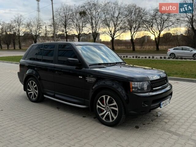 Черный Ленд Ровер Рендж Ровер Спорт, объемом двигателя 5 л и пробегом 215 тыс. км за 15500 $, фото 16 на Automoto.ua