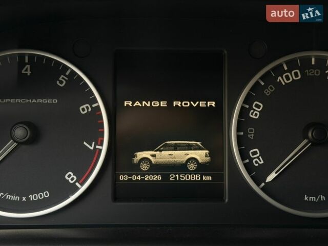 Черный Ленд Ровер Рендж Ровер Спорт, объемом двигателя 5 л и пробегом 215 тыс. км за 15500 $, фото 35 на Automoto.ua