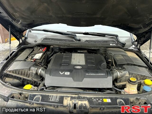 Чорний Ленд Ровер Range Rover Sport, об'ємом двигуна 5 л та пробігом 193 тис. км за 14800 $, фото 5 на Automoto.ua