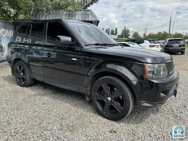 Чорний Ленд Ровер Range Rover Sport, об'ємом двигуна 3 л та пробігом 212 тис. км за 18200 $, фото 4 на Automoto.ua