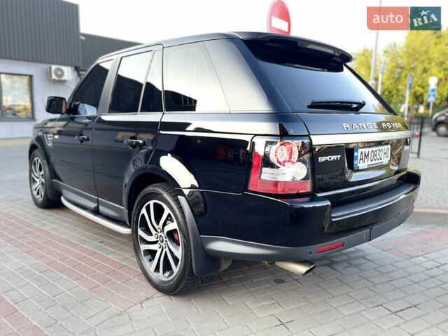 Чорний Ленд Ровер Range Rover Sport, об'ємом двигуна 5 л та пробігом 213 тис. км за 13800 $, фото 2 на Automoto.ua