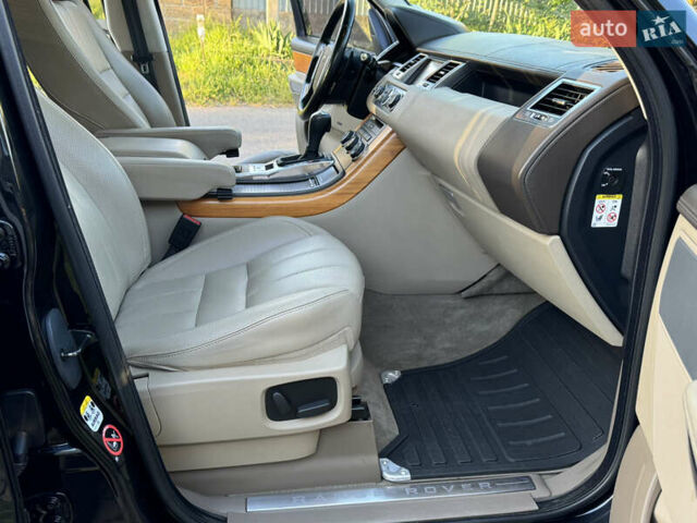 Чорний Ленд Ровер Range Rover Sport, об'ємом двигуна 5 л та пробігом 130 тис. км за 19300 $, фото 32 на Automoto.ua