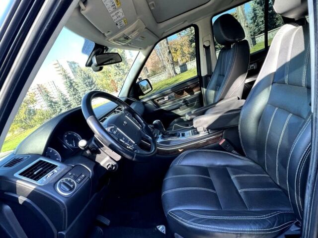 Чорний Ленд Ровер Range Rover Sport, об'ємом двигуна 5 л та пробігом 143 тис. км за 26800 $, фото 14 на Automoto.ua