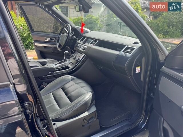 Чорний Ленд Ровер Range Rover Sport, об'ємом двигуна 5 л та пробігом 220 тис. км за 8000 $, фото 6 на Automoto.ua