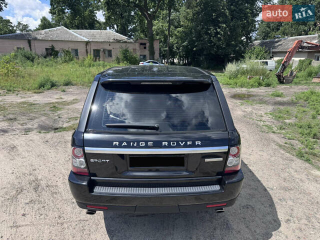 Чорний Ленд Ровер Range Rover Sport, об'ємом двигуна 5 л та пробігом 220 тис. км за 12500 $, фото 4 на Automoto.ua