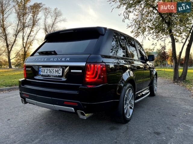 Чорний Ленд Ровер Range Rover Sport, об'ємом двигуна 5 л та пробігом 143 тис. км за 26800 $, фото 26 на Automoto.ua
