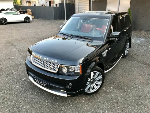 Чорний Ленд Ровер Range Rover Sport, об'ємом двигуна 5 л та пробігом 100 тис. км за 31500 $, фото 8 на Automoto.ua