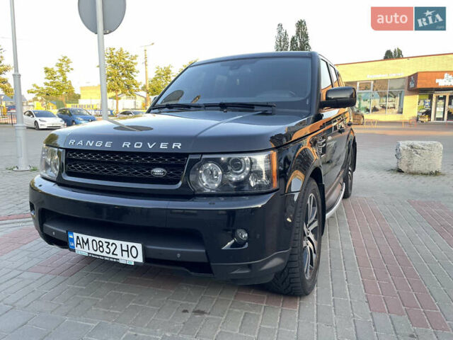 Чорний Ленд Ровер Range Rover Sport, об'ємом двигуна 5 л та пробігом 213 тис. км за 13800 $, фото 10 на Automoto.ua