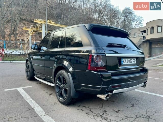 Чорний Ленд Ровер Range Rover Sport, об'ємом двигуна 5 л та пробігом 188 тис. км за 22500 $, фото 3 на Automoto.ua