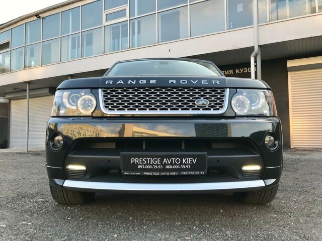 Чорний Ленд Ровер Range Rover Sport, об'ємом двигуна 5 л та пробігом 100 тис. км за 31500 $, фото 1 на Automoto.ua