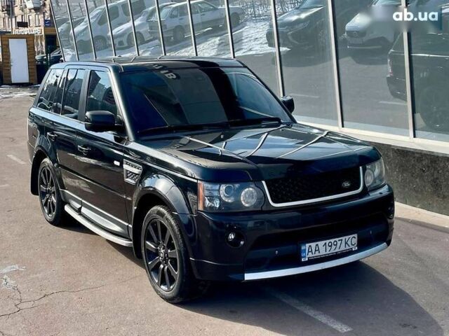 Чорний Ленд Ровер Range Rover Sport, об'ємом двигуна 3 л та пробігом 205 тис. км за 19500 $, фото 1 на Automoto.ua