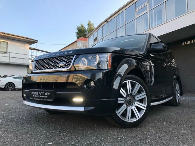 Чорний Ленд Ровер Range Rover Sport, об'ємом двигуна 5 л та пробігом 100 тис. км за 31500 $, фото 10 на Automoto.ua