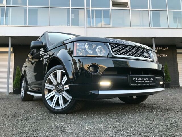 Чорний Ленд Ровер Range Rover Sport, об'ємом двигуна 5 л та пробігом 100 тис. км за 31500 $, фото 16 на Automoto.ua