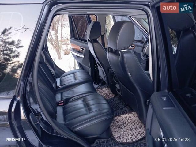 Чорний Ленд Ровер Range Rover Sport, об'ємом двигуна 2.99 л та пробігом 282 тис. км за 20500 $, фото 11 на Automoto.ua