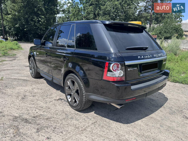 Чорний Ленд Ровер Range Rover Sport, об'ємом двигуна 5 л та пробігом 220 тис. км за 12500 $, фото 5 на Automoto.ua