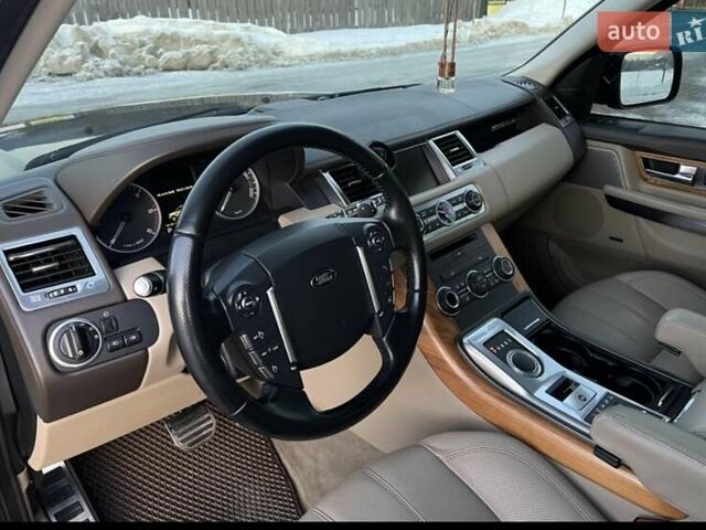 Чорний Ленд Ровер Range Rover Sport, об'ємом двигуна 3 л та пробігом 140 тис. км за 17700 $, фото 14 на Automoto.ua