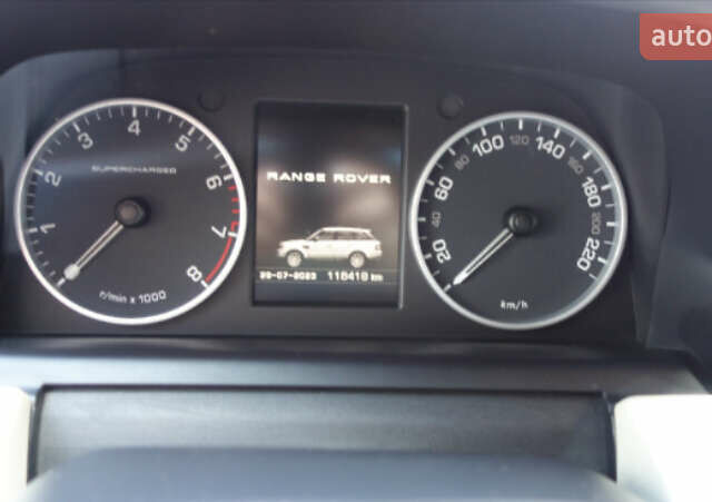 Черный Ленд Ровер Рендж Ровер Спорт, объемом двигателя 5 л и пробегом 119 тыс. км за 18500 $, фото 11 на Automoto.ua