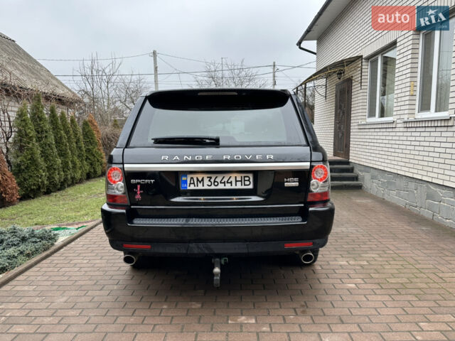 Чорний Ленд Ровер Range Rover Sport, об'ємом двигуна 3 л та пробігом 258 тис. км за 15600 $, фото 2 на Automoto.ua