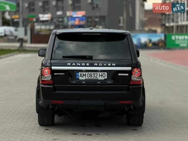 Черный Ленд Ровер Рендж Ровер Спорт, объемом двигателя 5 л и пробегом 215 тыс. км за 15500 $, фото 11 на Automoto.ua