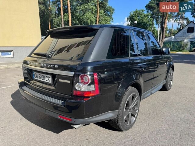 Чорний Ленд Ровер Range Rover Sport, об'ємом двигуна 5 л та пробігом 220 тис. км за 8000 $, фото 2 на Automoto.ua