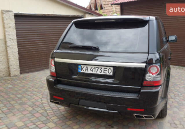 Черный Ленд Ровер Рендж Ровер Спорт, объемом двигателя 5 л и пробегом 119 тыс. км за 18500 $, фото 6 на Automoto.ua