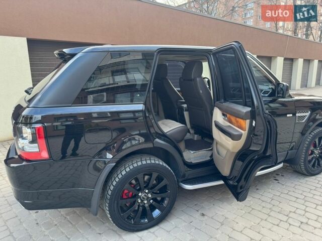 Чорний Ленд Ровер Range Rover Sport, об'ємом двигуна 5 л та пробігом 140 тис. км за 13899 $, фото 4 на Automoto.ua