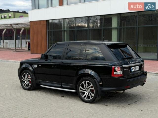 Черный Ленд Ровер Рендж Ровер Спорт, объемом двигателя 5 л и пробегом 215 тыс. км за 15500 $, фото 13 на Automoto.ua