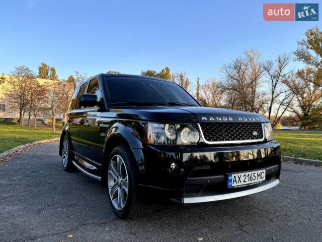Чорний Ленд Ровер Range Rover Sport, об'ємом двигуна 5 л та пробігом 143 тис. км за 26800 $, фото 20 на Automoto.ua