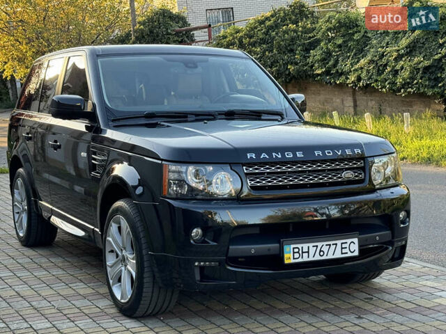 Чорний Ленд Ровер Range Rover Sport, об'ємом двигуна 5 л та пробігом 130 тис. км за 19300 $, фото 16 на Automoto.ua