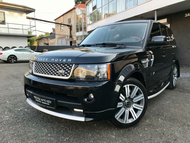 Чорний Ленд Ровер Range Rover Sport, об'ємом двигуна 5 л та пробігом 100 тис. км за 31500 $, фото 7 на Automoto.ua
