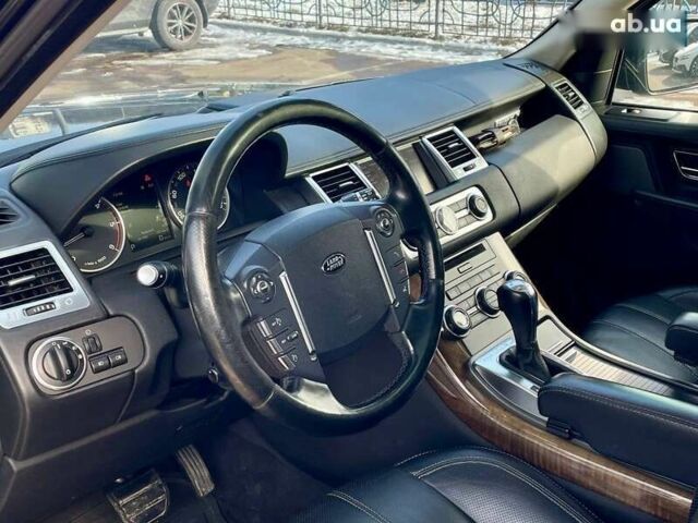 Чорний Ленд Ровер Range Rover Sport, об'ємом двигуна 3 л та пробігом 205 тис. км за 19500 $, фото 23 на Automoto.ua