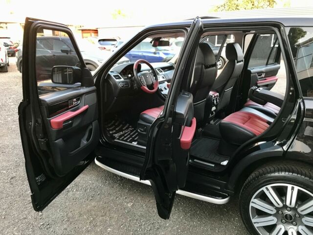 Чорний Ленд Ровер Range Rover Sport, об'ємом двигуна 5 л та пробігом 100 тис. км за 31500 $, фото 36 на Automoto.ua