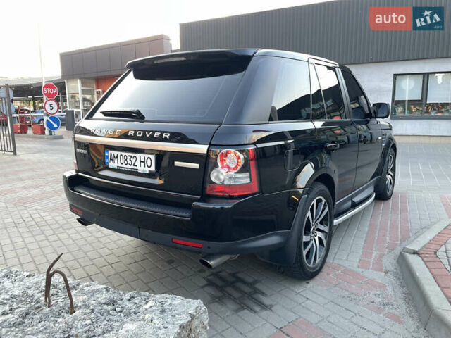 Чорний Ленд Ровер Range Rover Sport, об'ємом двигуна 5 л та пробігом 213 тис. км за 13800 $, фото 5 на Automoto.ua