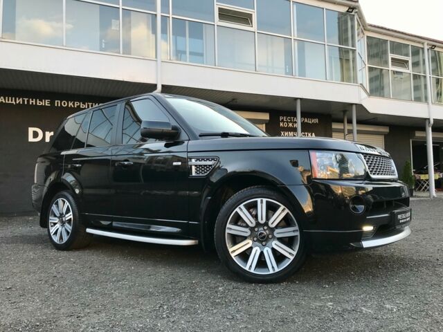 Чорний Ленд Ровер Range Rover Sport, об'ємом двигуна 5 л та пробігом 100 тис. км за 31500 $, фото 13 на Automoto.ua