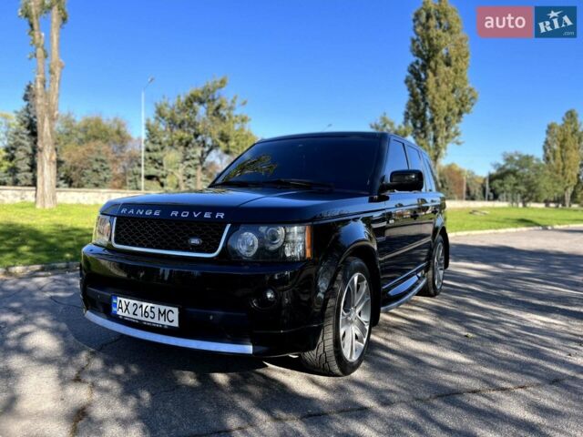 Чорний Ленд Ровер Range Rover Sport, об'ємом двигуна 5 л та пробігом 143 тис. км за 26800 $, фото 1 на Automoto.ua