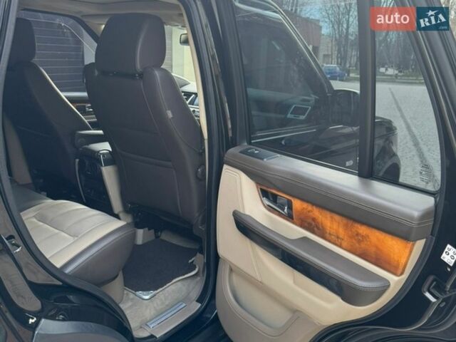 Чорний Ленд Ровер Range Rover Sport, об'ємом двигуна 5 л та пробігом 140 тис. км за 13899 $, фото 29 на Automoto.ua