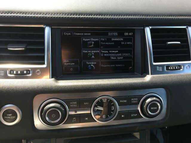 Чорний Ленд Ровер Range Rover Sport, об'ємом двигуна 3 л та пробігом 60 тис. км за 27800 $, фото 7 на Automoto.ua