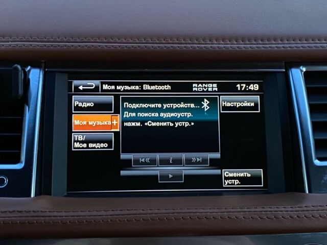 Чорний Ленд Ровер Range Rover Sport, об'ємом двигуна 3 л та пробігом 159 тис. км за 26000 $, фото 14 на Automoto.ua