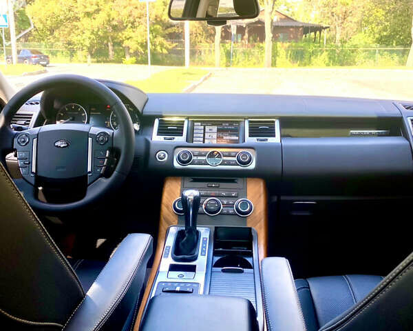 Чорний Ленд Ровер Range Rover Sport, об'ємом двигуна 5 л та пробігом 98 тис. км за 22500 $, фото 12 на Automoto.ua